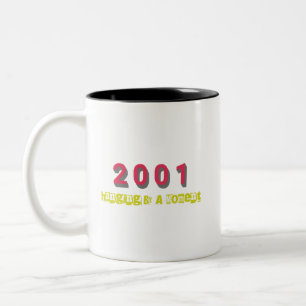 2001 Top Lied, Hangen Bij Een Moment Tweekleurige Koffiemok