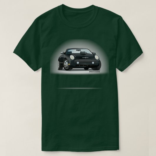 2002 2005 Thunderbird New T Bird T-shirt (Design voorkant)
