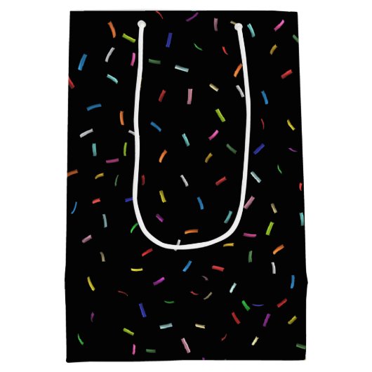 2002 Birthday Trivia Fun Feit Medium Cadeauzakje (Achterkant)