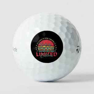 2002 Limited Edition 21 jaar oud 21st Golfballen