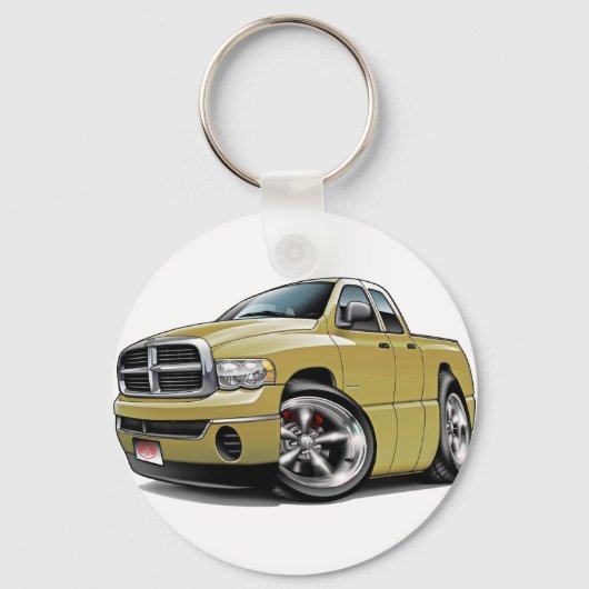 2003-08 Ram Quad Tan Truck Sleutelhanger (Voorkant)