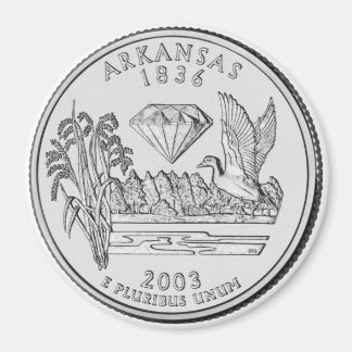 2003 Arkansas State Quarter aimant