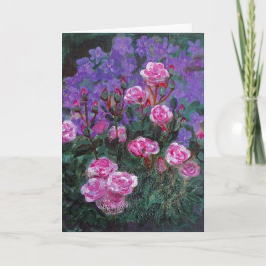 2003_Pink_Roses Kaart (Voorkant)