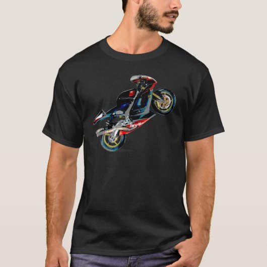 2003 RSV MILLE R WHEELIE. T-SHIRT (Voorkant)