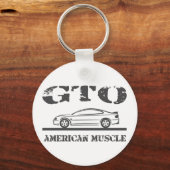 2004-06 GTO Amerikaanse spierwagen Sleutelhanger (Voorkant)