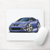 2004-06 Pontiac GTO Blue/Grey Car Muismat (Met muis)