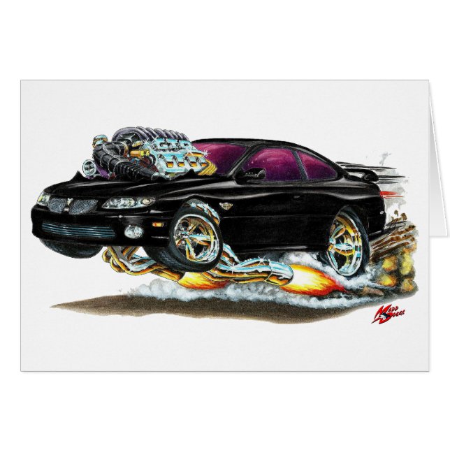 2004-06 voiture noire de GTO (Devant horizontal)