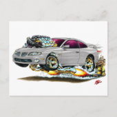 2004-2006 GTO grijze auto Briefkaart (Voorkant)