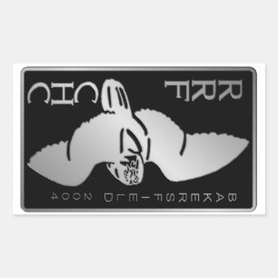 2004 Bakersfield Rechthoekige Sticker