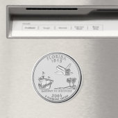 2004 Florida State Quarter magneet (Insitu (Vaatwasser))