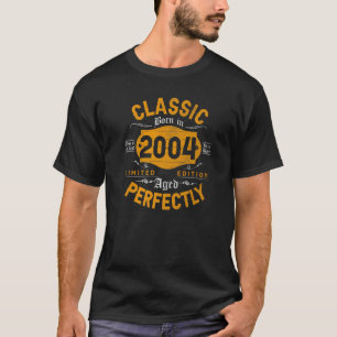  2004 Geboren in 2004 19e verjaardag 19 jaar O T-shirt