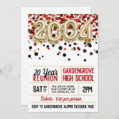 2004 High School College Reunion Uitnodiging (Voorkant / Achterkant)