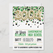 2004 High School College Reunion Uitnodiging (Voorkant)