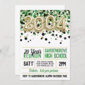 2004 High School College Reunion Uitnodiging (Voorkant / Achterkant)