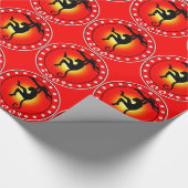 2004 Jaar van de Aap Cadeaupapier (Hoek)