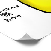 2004 Jaar van de aap! (star) Poster (Hoek)