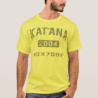 2004 Katana GSX750F Tee Shirts