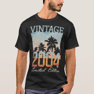 2004 Limited Edition 18th Birthday 18 Year T-shirt