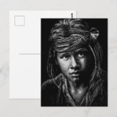 2004 Scratch Board Project Kunstklas Briefkaart (Voorkant / Achterkant)