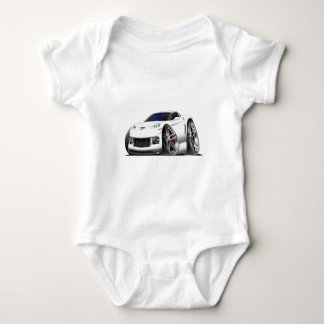 2005-09 Corvette White Car Romper