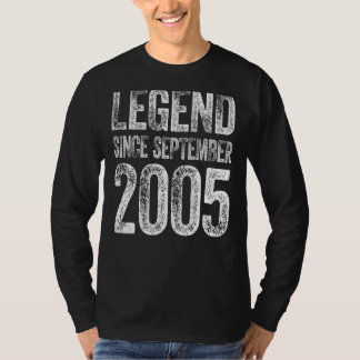2005 Geboortedatum september: T-shirt