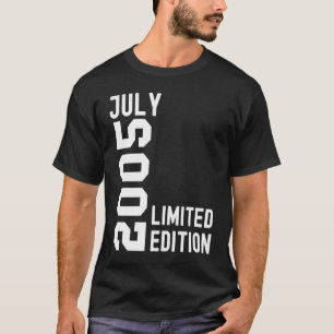 2005 Happy Birthday Party (Fijne verjaardag) T-shirt