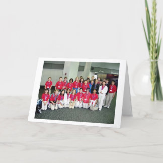 2005 San Jose, de Delegatie van CA het UK Feestdagen Kaart