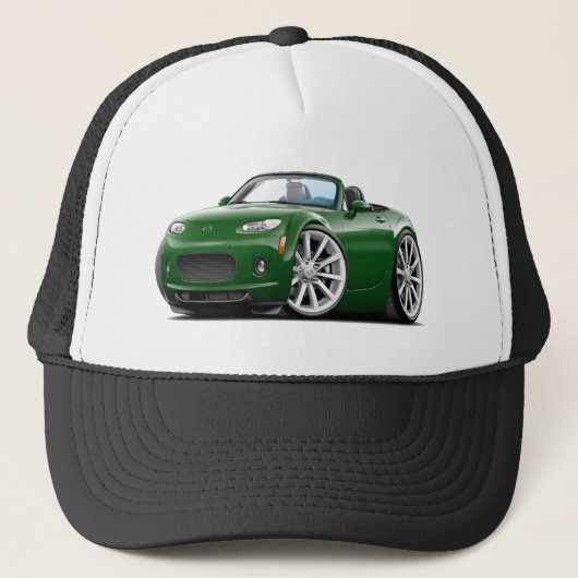 2006-08 Miata Green Car Trucker Pet (Voorkant)