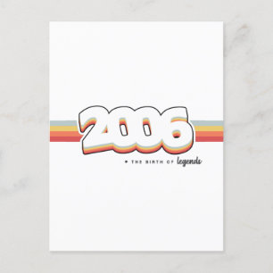 2006 De geboorte van legendes Briefkaart