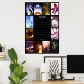 2006 Fractal Kalender Poster (Thuiskantoor)