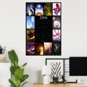 2006 Fractale Kalender Poster (Thuiskantoor)