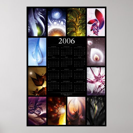 2006 Fractale Kalender Poster (Voorkant)