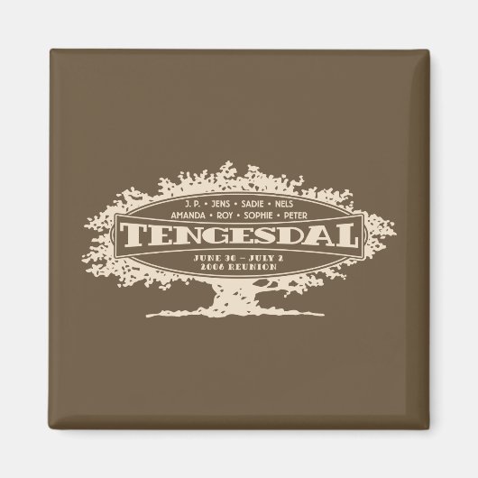 2006 Tengesdal Reunion Magnet (Devant)