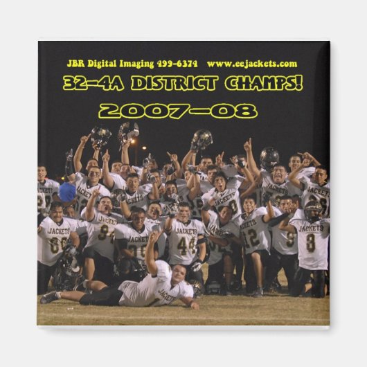 2007 32-4a District Champs Magneet (Voorkant)