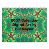 2007 Calendar Digital Art van Bill... Kalender (Hoes)