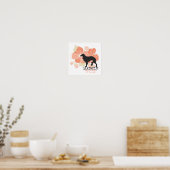 2007 Silkenfest logo Crystal Buckey poster/print Poster (Keuken)