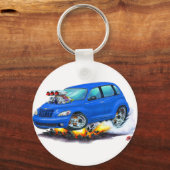 2008-10 PT Cruiser Blue Car Sleutelhanger (Voorkant)