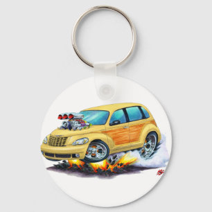 2008-10 PT Cruiser Tan Woodie Sleutelhanger