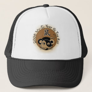 2008 ans des casquettes chinois de zodiaque de rat