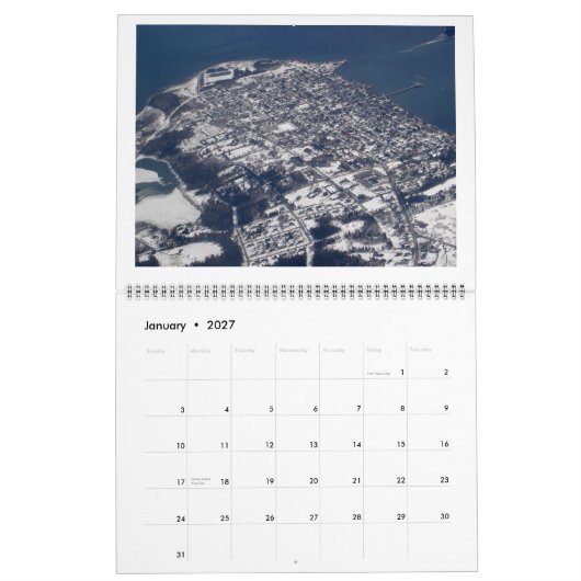 2008 Charlotte County, NB Calendrier (Jan 2027)