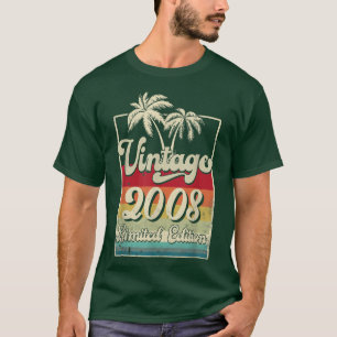 2008 Limited Edition 14th Birthday Gift 14 T-shirt