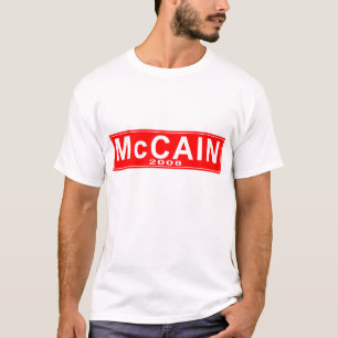 2008 Red John McCain T-shirt