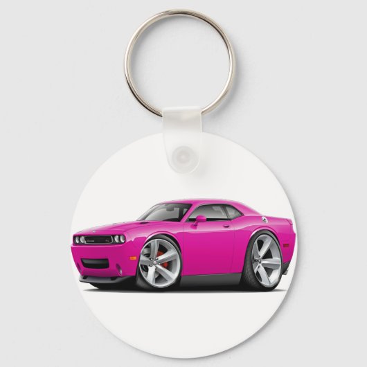 2009-11 Challenger RT Fuschia auto Sleutelhanger (Voorkant)