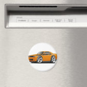 2009-11 Challenger RT Oranje-Black auto Magneet (Insitu (Vaatwasser))