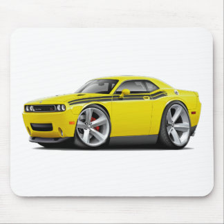 2009-11 Challenger RT Yellow-Black Car Muismat