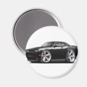 2009-11 Challenger RT zwart-witte auto Magneet (Voorkant / Achterkant)