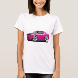 2009-2011 Challenger RT Fuschia-White T-shirt