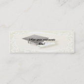 2009 Afstuderen Persoonlijke foto's Bladwijzer Contactkaartje (Achterkant)