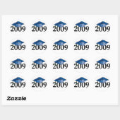 2009 Afstuderen sticker Seal (Vel)