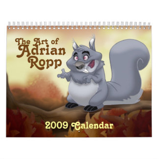 2009 Art of Adrian Ropp Calendar Kalender